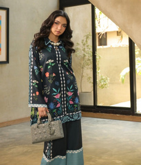 Digital printed cord set Good quality stitching Full suit overlock