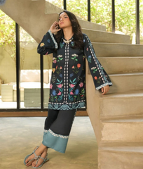 Digital printed cord set Good quality stitching Full suit overlock